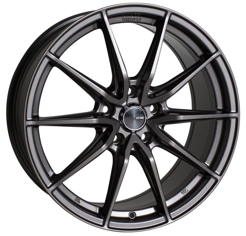 Enkei 509-880-4445AP - DRACO 18x8.0 5x112 45mm Offset 72.6mm Bore Anthracite Wheel