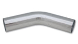 Vibrant 2175 FITS 3in O.D. Universal Aluminum Tubing (45 degree bend) - Polished
