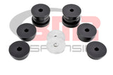 BMR Suspension BK048 - BMR 15-17 S550 Mustang Rear Cradle Bushing Kit (Delrin) Black