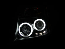 Load image into Gallery viewer, ANZO - [product_sku] - ANZO 2005-2008 Nissan Frontier Projector Headlights w/ Halo Black - Fastmodz