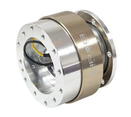 NRG SRK-100TI - Quick Release Gen 1.5 Silver Body / Titanium Chrome Ring