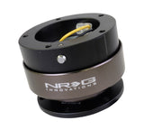 NRG SRK-330BK - Quick Release Kit Gen 2.5Black / Black Ring (6 Hole Base 5 Hole Top)