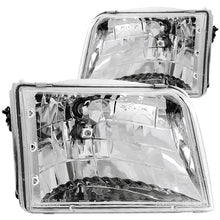 Load image into Gallery viewer, ANZO - [product_sku] - ANZO 1993-1997 Ford Ranger Crystal Headlights Chrome - Fastmodz