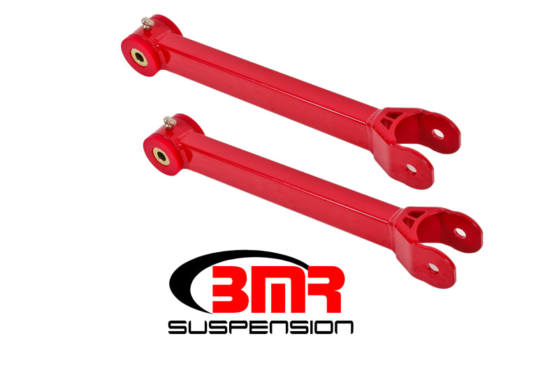 BMR Suspension TCA059R - BMR 16-17 6th Gen Camaro Non-Adj. Lower Trailing Arms (Polyurethane) Red