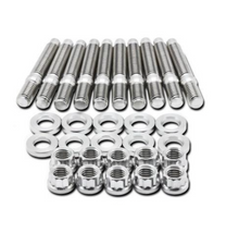 Load image into Gallery viewer, BLOX Racing BXFL-00309-10 - SUS303 Stainless Steel Manifold Stud Kit M8 x 1.25mm 65mm in Length10-piece