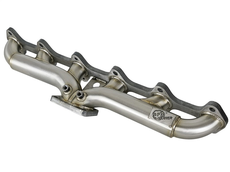 aFe Twisted Steel Header Turbo Manifold (T4) 98.5-02 Dodge Diesel Trucks L6 5.9L (td)