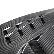 Load image into Gallery viewer, Seibon HD0305MITEVO8-CWII FITS 03-07 Mitsubishi Evo 8 &amp; 9 CW II Carbon Fiber Hood