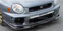 Load image into Gallery viewer, Seibon FL0203SBIMP-GD FITS 02-03 Subaru WRX GD Carbon Fiber Front Lip