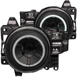 ANZO 111116 - FITS: 2007-2013 Toyota Fj Cruiser Projector Headlights w/ Halo Black