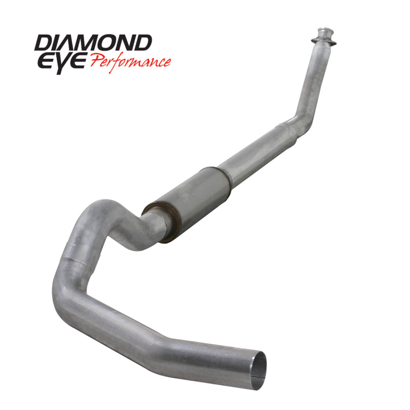 Diamond Eye Performance K5216A-RP - Diamond Eye KIT 5in TB SGL MFLR RPLCMENT PIPE AL: 94-02 DODGE CUMMINS 5.9L W/ RP #510220