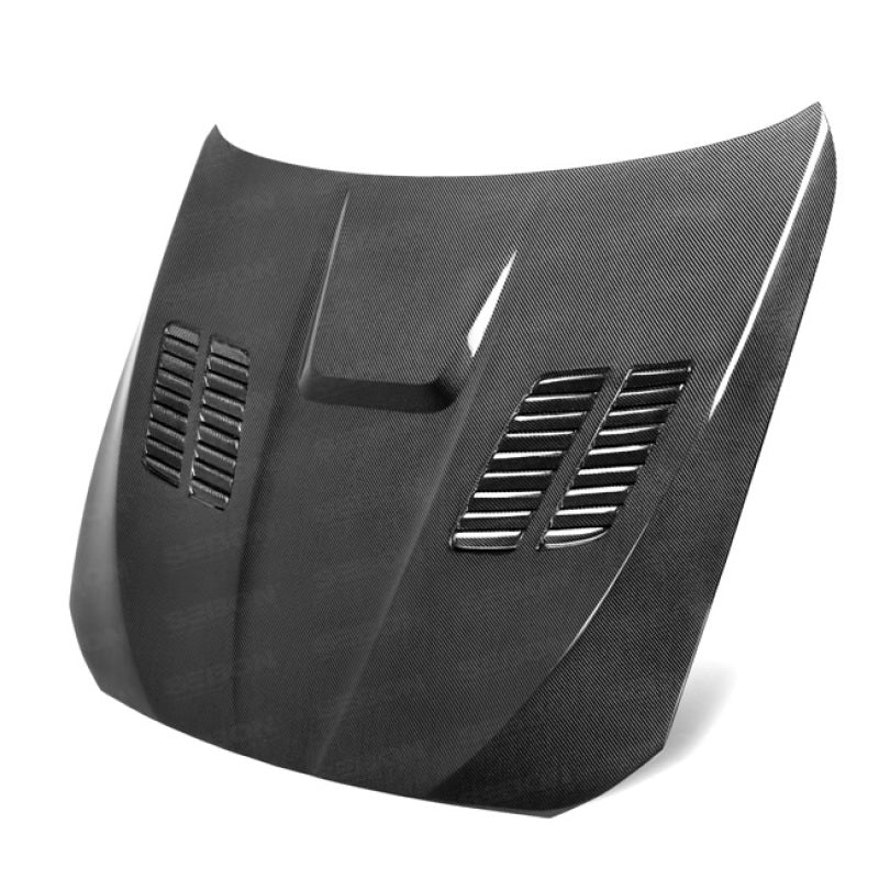 Seibon HD1012BMWF10-GTR FITS 10-13 BMW 5 Series and M5 Series (F10) GTR-Style Carbon Fiber Hood