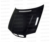 Seibon HD9902BMWE462D-OE FITS 7/99-5/02 BMW 3 Series 2dr (E46) OEM-Style Carbon Fiber Hood