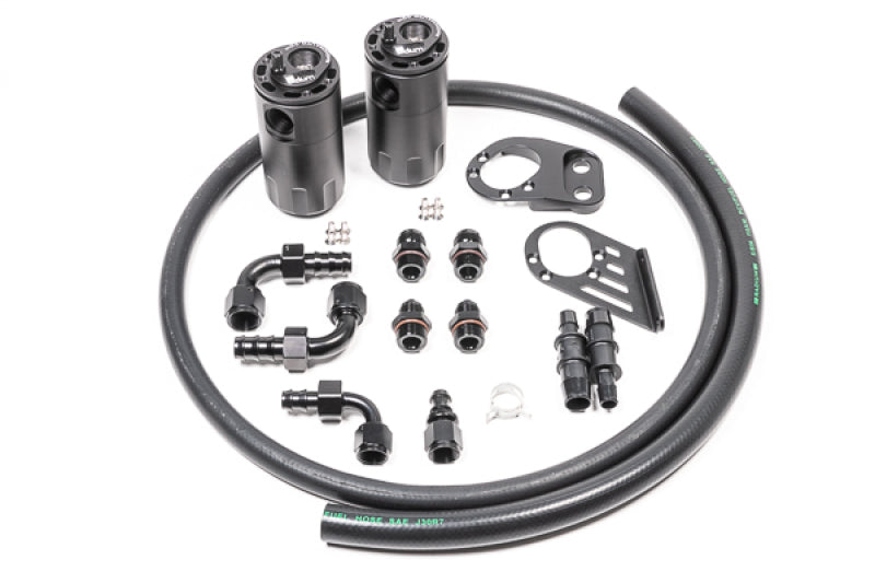Radium Engineering 20-0379-FL - Dual Catch Can Kit Fiesta ST Fluid Lock