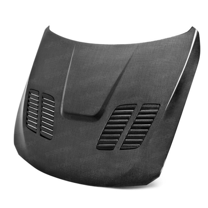 Seibon HD1213BMWF30-GTR FITS 12-13 BMW F30 GTR-Style Carbon Fiber Hood