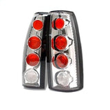 SPYDER 5001290 - Spyder Chevy C/K Series 1500/2500 88-98/GMC Sierra 88-98 Euro Style Tail Lights Chrm ALT-YD-CCK88-C