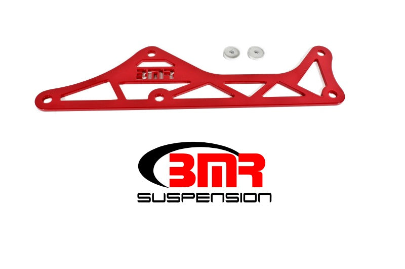 BMR Suspension DTB005R - BMR 16-17 6th Gen Camaro Steel Driveshaft Tunnel Brace Red