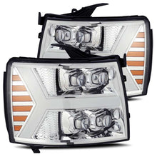 Load image into Gallery viewer, AlphaRex 880207 FITS 07-13 Chevy 1500HD NOVA LED Proj Headlights Plank Style Chrm w/Activ Light/Seq Signal