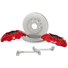 Load image into Gallery viewer, Alcon BKF1559AX75 FITS 2021+ RAM TRX 376x42mm Rotors 6-Piston Red Calipers Front Brake Upgrade Kit