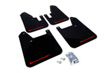 Rally Armor MF13-UR-BLK/RD FITS: 1998-2002 Subaru Forester UR Black Mud Flap w/ Red Logo