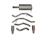 CORSA Performance 21035 FITS Corsa 2019 Ram 1500 5.7L Crew Cab w/ 57in or 76in Bed Cat-Back Dual Rr Exit 5in Satin Polished Tips