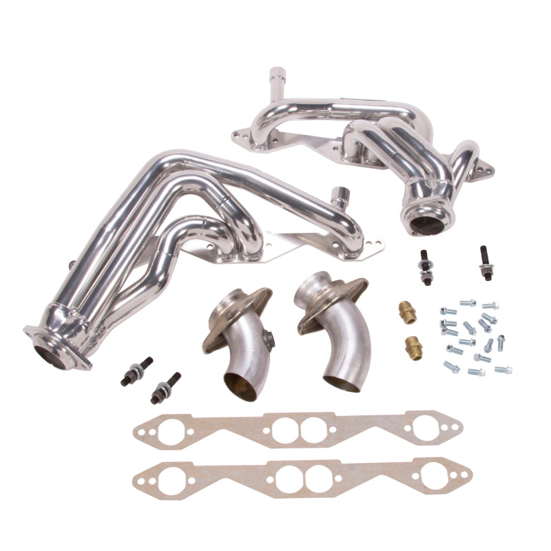 BBK 15950 FITS 93-96 Chevrolet Impala SS Shorty Tuned Length Exhaust Headers1-5/8 Silver Ceramic