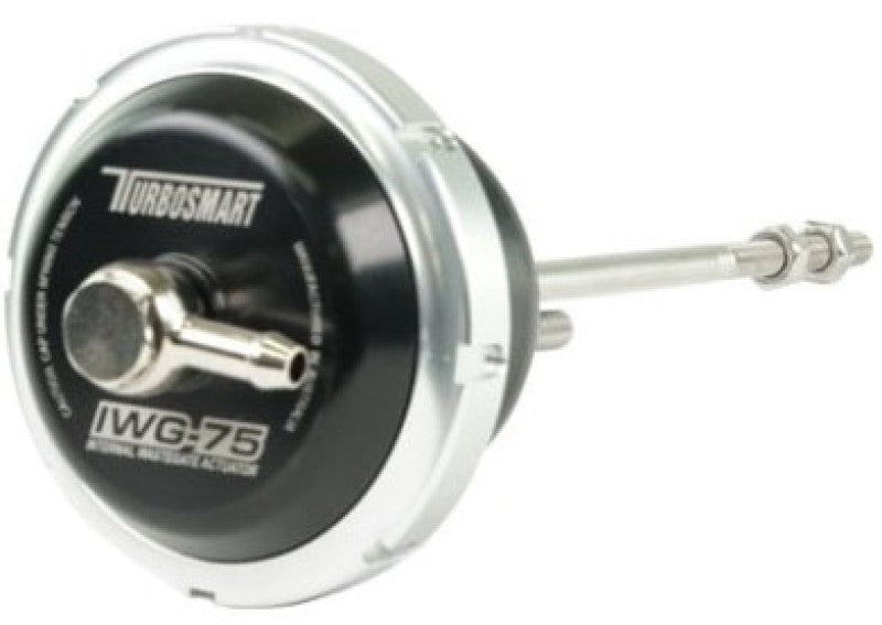 Turbosmart TS-0681-4102 - IWG75 Universal M6 140mm Rod 10 PSI Black Internal Wastegate Actuator