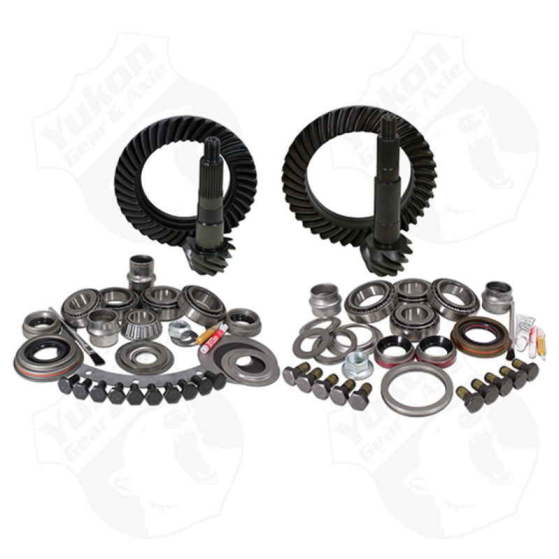 Yukon Gear & Axle YGK012 -  -Yukon Gear Gear & Install Kit Package For Jeep JK (Non-Rubicon) in a 4.56 Ratio