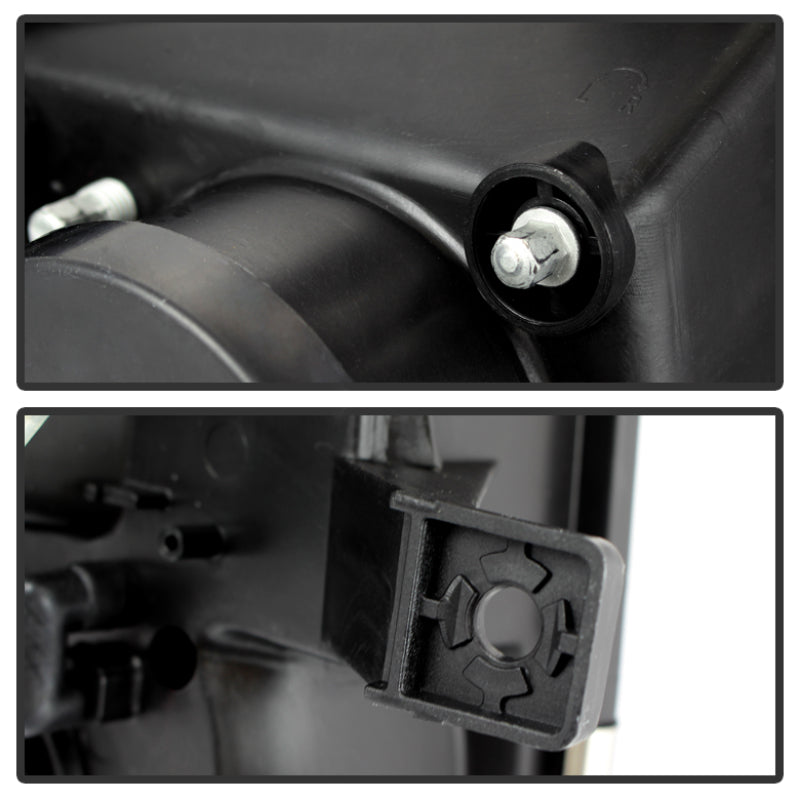 SPYDER 5077639 - Spyder Ford F150 13-14 Projector Fctry Xenon Model- Light Bar DRL Chrm PRO-YD-FF15013-LBDRL-HID-C