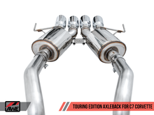 Load image into Gallery viewer, AWE Tuning 3015-42133 FITS 14-19 Chevy Corvette C7 Z06/ZR1 (w/o AFM) Touring Edition Axle-Back Exhaust w/Chrome Tips