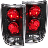 ANZO 221173 FITS: 1995-2005 Chevrolet Blazer Taillights Dark Smoke