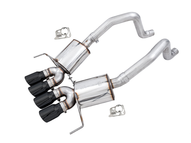 AWE Tuning 3020-43081 FITS 14-19 Chevy Corvette C7 Z06/ZR1 Track Edition Axle-Back Exhaust w/Black Tips