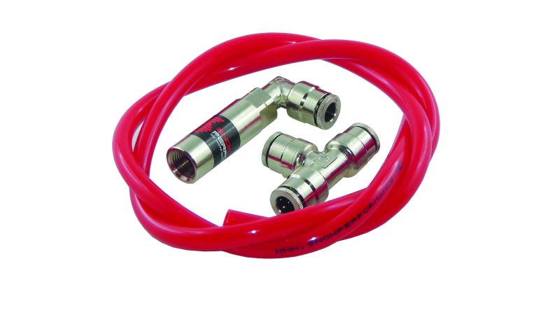 Snow Performance SNO-301 - Stg 1 Boost Cooler TD Water Injection Kit (Incl. Red Hi-Temp Tubing/Quick Fittings)