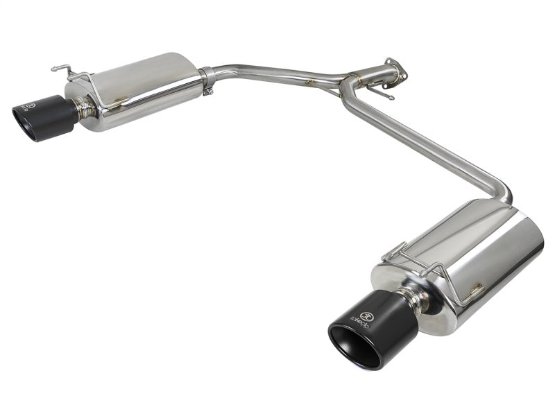 aFe Takeda 2.25-1.75in 304 SS Axle-Back Exhaust w/ Black Tips 13-17 Honda Accord Sport Sedan I4-2.4L