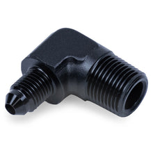 Load image into Gallery viewer, Snow Performance SNO-808-BRD - 3/8in NPT to 4AN Elbow Water Fitting (Black)