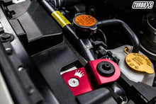 Load image into Gallery viewer, Turbo XS W15-RADSTAY-RED - 15-16 Subaru WRX/STI Billet Aluminum Radiator Stay Red