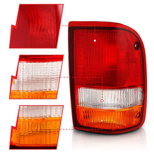 Load image into Gallery viewer, ANZO 311310 FITS 1993-1997 Ford Ranger Tail Light Red/Cear (OE)