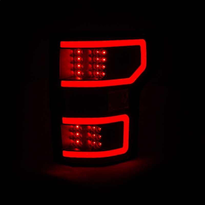ANZO - [product_sku] - ANZO 18-19 Ford F-150 LED Taillights Black - Fastmodz