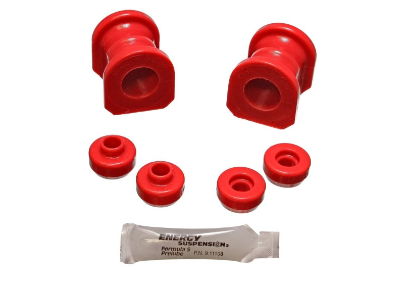 Energy Suspension 7.5123R - 89-94 Nissan 240SX (S13) Red 25mm Front Sway Bar Bushing Set