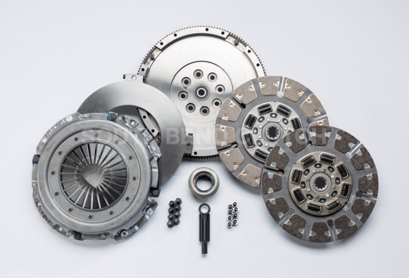 South Bend Clutch FCSDD3250-5 - 94-98 Ford 7.3 Powerstroke ZF-5 Street Dual Disc Ford/Cummins Conv Clutch Kit