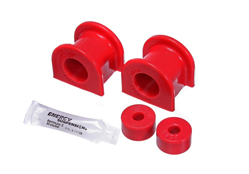 Energy Suspension 8.5141R - 1996-2009 Toyota 4Runner Front Sway Bar Bushings (Red)