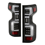 SPYDER 5087270 - Spyder Chevy Silverado 19-20 (Do Not Fit Halogen Model) LED Tail Light Blk ALT-YD-CS19LED-BK