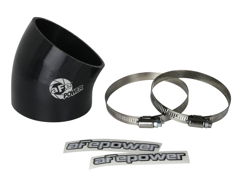 aFe 59-00122 FITS MagnumFORCE Air Intake System Spare Parts Kit 3-1/2in ID x 30 Deg. Silicone Elbow Coupler -Black