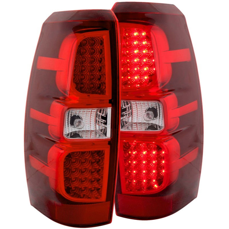 ANZO 311143 FITS 2007-2013 Chevrolet Avalanche LED Taillights Red/Clear