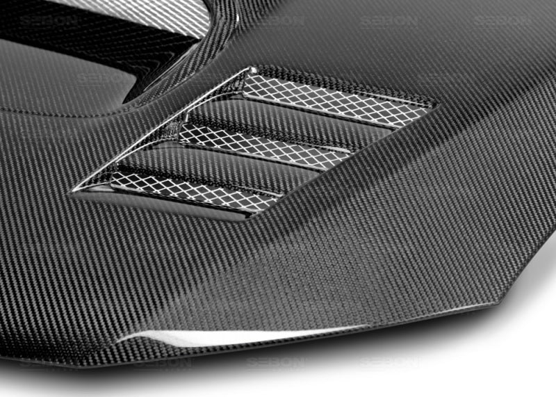 Seibon HD0809SBIMP-CWII FITS 08-09 Subaru WRX/STi CWII-style Carbon Fiber Hood