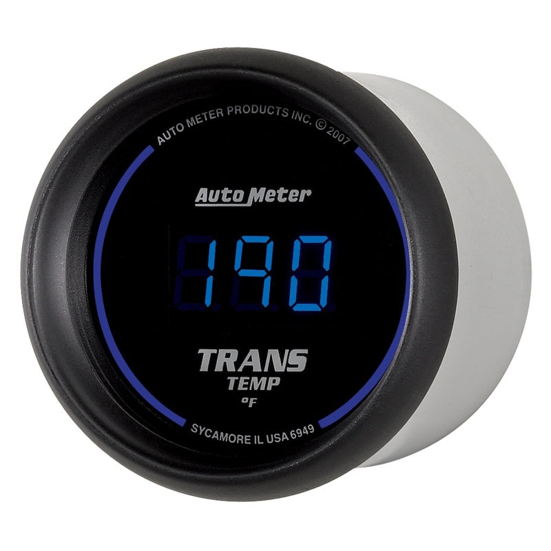 AutoMeter 6949 - Autometer 52.4mm Black Digital Trans Temperature Gauge