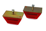 Energy Suspension 9.9109R FITS 9.9109R - 2-1/2 Bump Stop Heavy Duty (2) Red