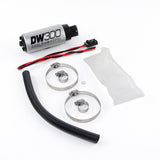 DeatschWerks 9-301-1023 - 90-96 Nissan 300zx/93-98 Nissan Skyline DW300 340 LPH In-Tank Fuel Pump w/ Install Kit