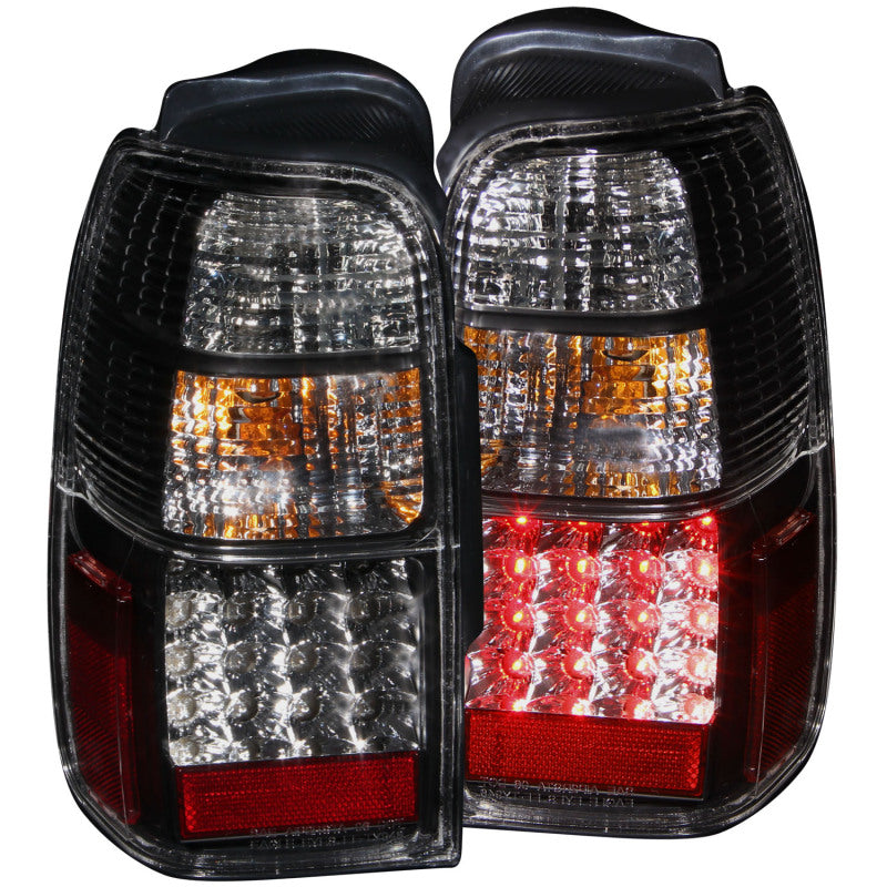 ANZO - [product_sku] - ANZO 2001-2002 Toyota 4 Runner LED Taillights Black - Fastmodz