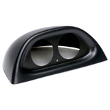 AutoMeter 10001 - Autometer 94-04 Ford Mustang 52mm Black Dual Dash Pod