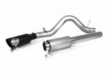 Gibson 76-0013 - 07-19 Toyota Tundra SR5 5.7L 4in Patriot Skull Series Cat-Back Single Exhaust Stainless